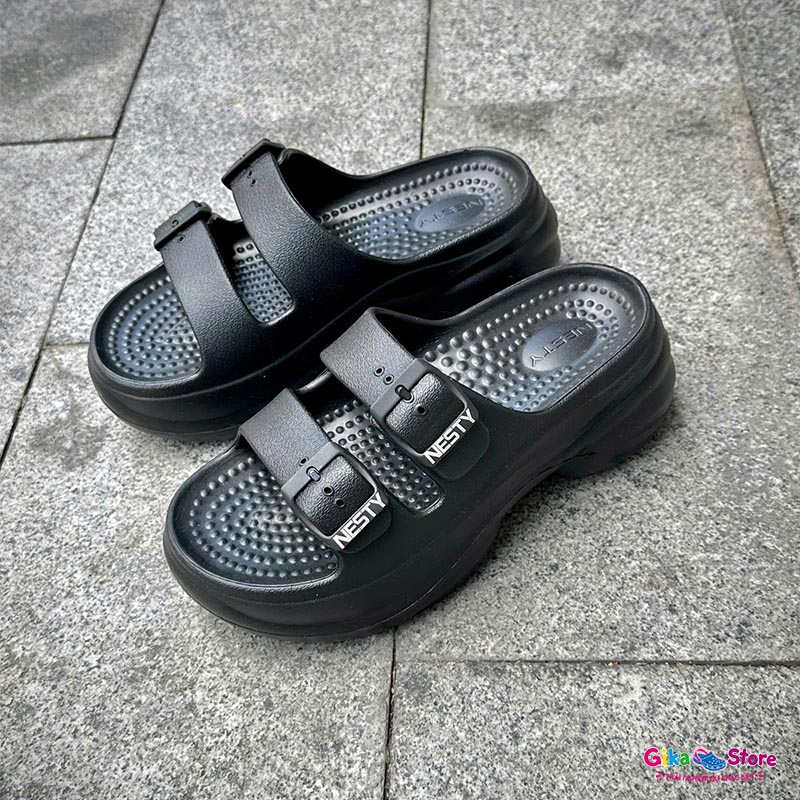 Dép Nữ 2 Quai Ngang Nesty Êm Nhẹ Chống Trơn Trượt - Ảnh 2