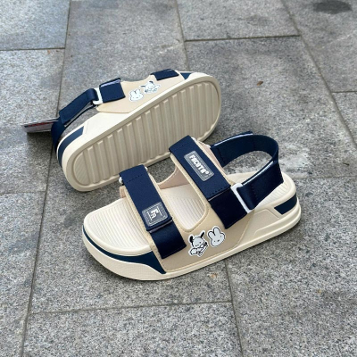 Dép Sandal Học Sinh Quai Dán Thể Thao Chống Trượt